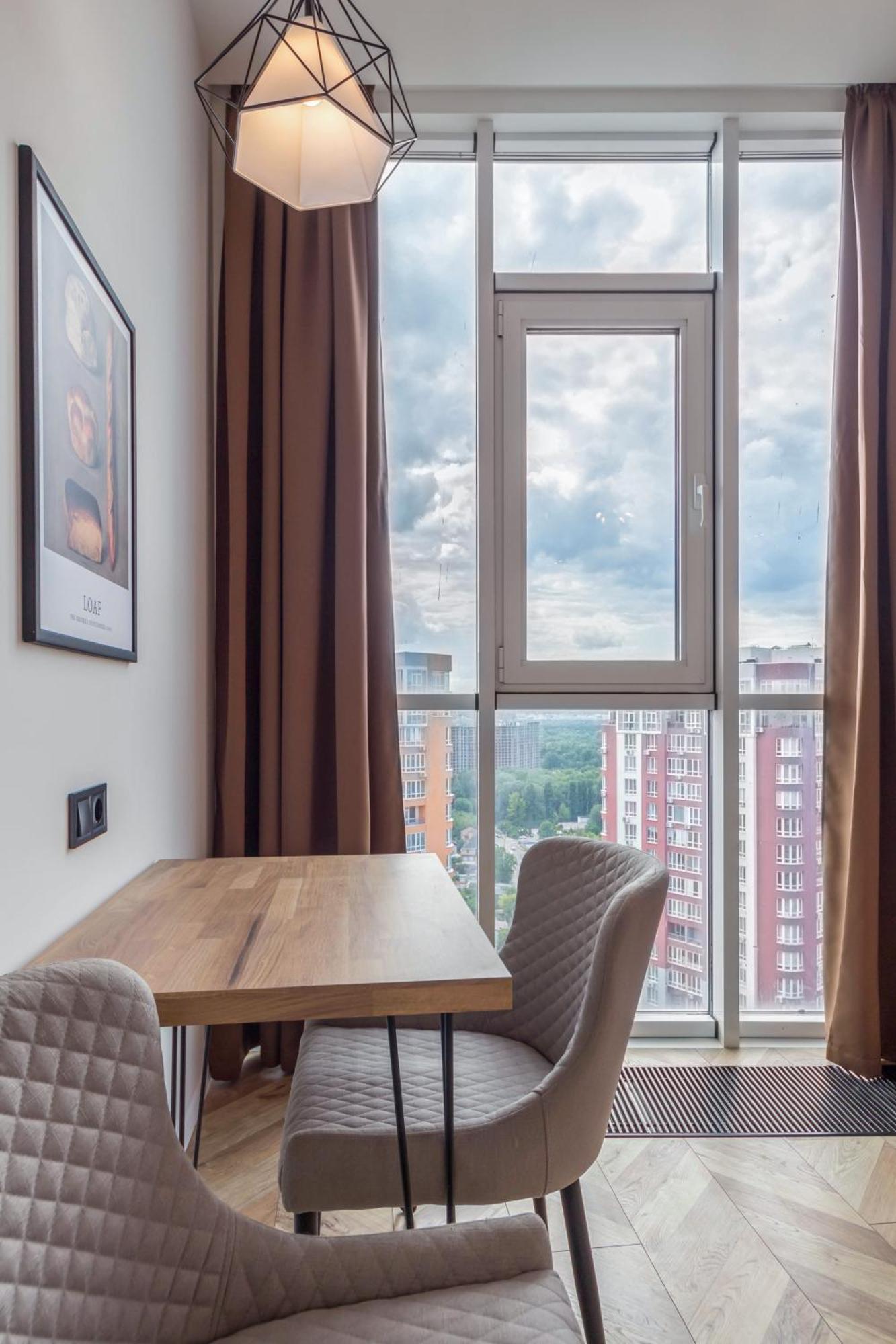 Design Apartments With Panoramic View Киев Экстерьер фото