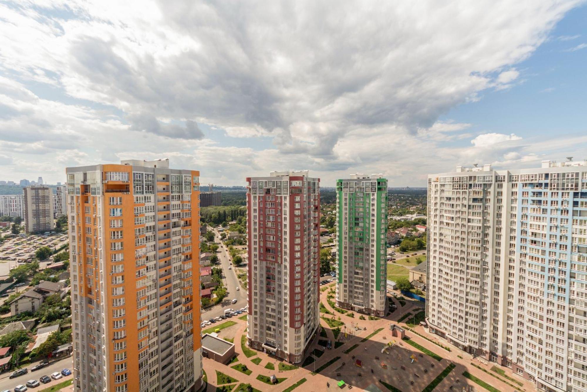 Design Apartments With Panoramic View Киев Экстерьер фото